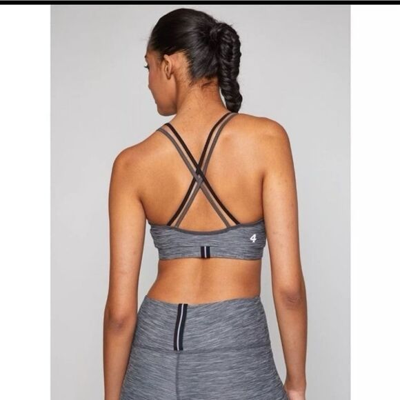 Fourlaps Womens Vitality Printed Fitness Sports Bra Available in 7 colors - Picture 3 of 16